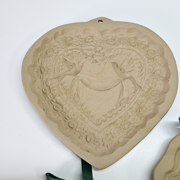 NEW VINTAGE Brown Bag Cookie Art Mold Holiday Set Hill Design Rocking Christmas - Picture 3 of 5